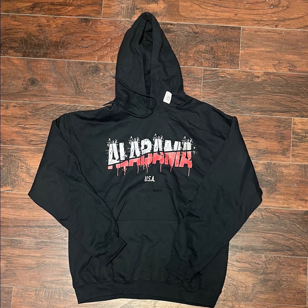 Black Alabama Football Hoodie